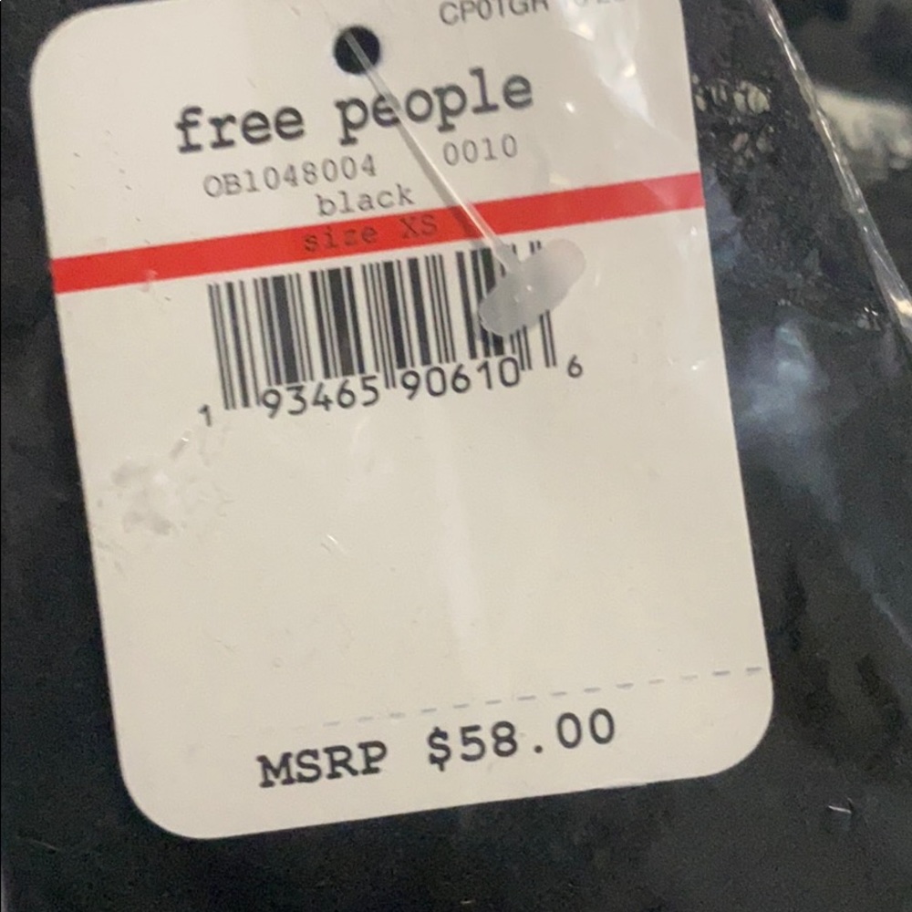 ❗️FINAL❗️ 🆕 Free People Black Starlight Cami - Picture 4 of 6
